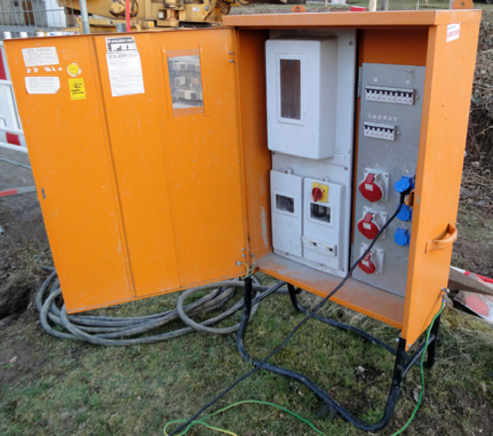 Baustromkasten bei Gehringer Elektrotechnik GmbH in Rothenburg