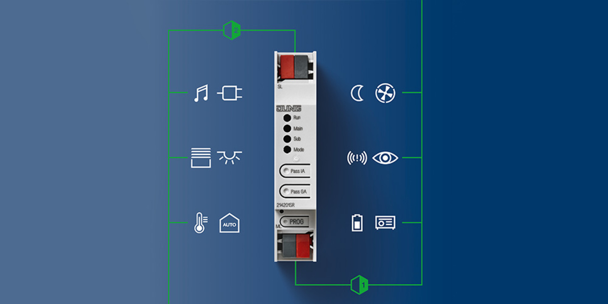 KNX Bereichs- und Linienkoppler bei Gehringer Elektrotechnik GmbH in Rothenburg o.d.T.