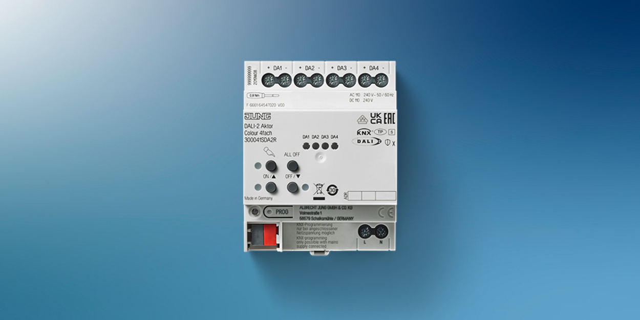 KNX DALI 2 Gateway Colour bei Gehringer Elektrotechnik GmbH in Rothenburg o.d.T.